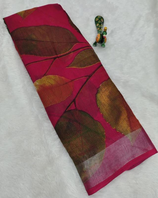 GC soft lenin saree bulk purchase